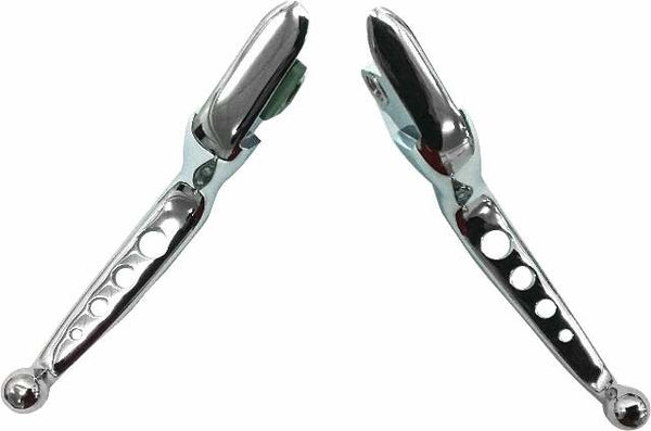 HARDDRIVE 4 HOLE LEVER SET CHROME 053576