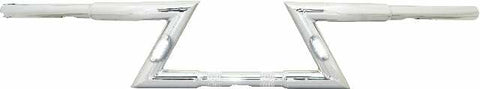 HARDDRIVE CHROME Z BARS 6'' RISE W/LED MARKER LIGHT 245264