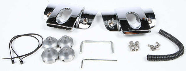 HARDDRIVE HEADBOLT COVER CHR TC PAIR TWIN CAM 99-17 EXCEPT CVO 19-001E2