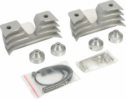 HARDDRIVE HEADBOLT COVER SILVER XL 04-UP FINNED 19-001D4S