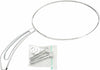 HARDDRIVE CHROME OVAL ARROW MIRROR ES-211+A10