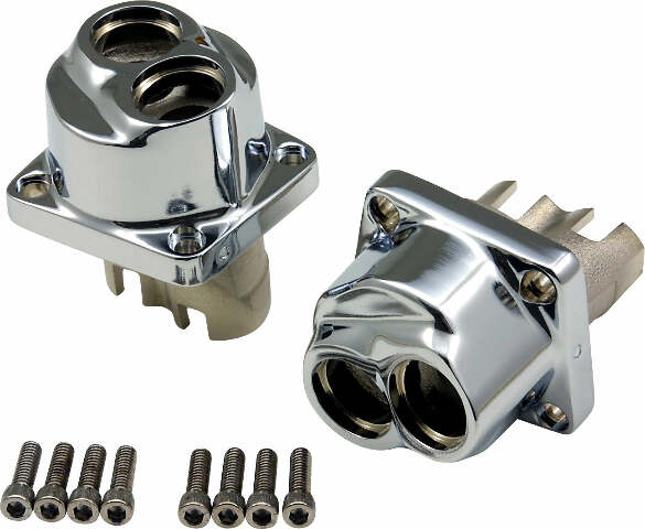 HARDDRIVE LIFTER BLOCK FRONT & REAR EVO BIG TWIN 84-99 26533