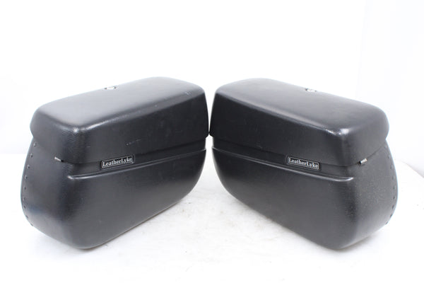 Leather Lyke Saddlebags Kawasaki VN1500 Classic 06-08 Vulcan 1500