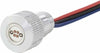 BAGGERNATION LIGHTNING BOLTS RED LED SILVER BOLTS-BRK-S