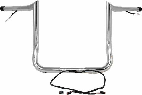 BAGGERNATION OEM MONKEY SPORT BAR PRE WIRED FOR 15-19 BLACK OEMMSBPW-15L-B