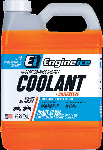 ENGINE ICE HI-PERFORMANCE SXS/ATV COOLANT + ANTIFREEZE 1/2 GAL 12556 1/2 GAL