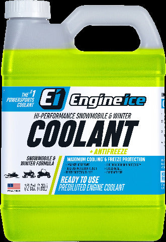 ENGINE ICE HI-PERFORMANCE SNOWMOBILE/WNTR COOLANT + ANTIFREEZE 1/2 GAL 12557 1/2 GAL