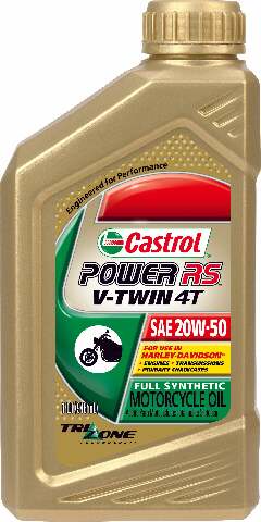 CASTROL POWER 1 V-TWIN 4T SYNTHETIC 20W50 1 QT 15D28D