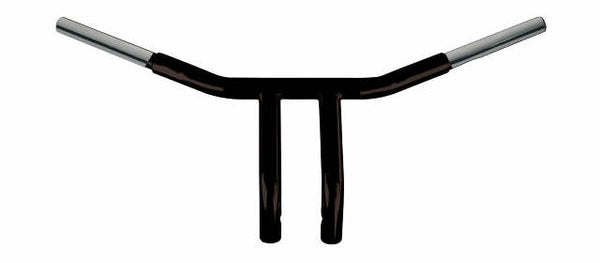 WILD 1 CHUBBY DRAG BAR LOW PROFILE SATIN BLK WO560B