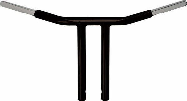 WILD 1 PHYSCO CHUBBY DRAG BAR 12.0 STRAIGHT RISERS SATIN BLK WO564B