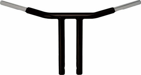 WILD 1 PHYSCO CHUBBY DRAG BAR 12.0 STRAIGHT RISERS SATIN BLK WO564B