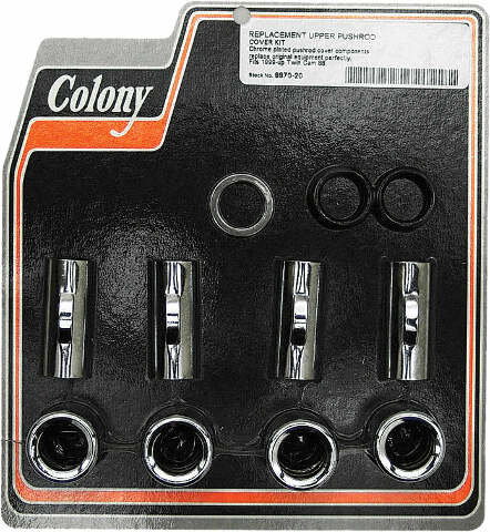COLONY MACHINE UPPER PUSHROD COVER KIT OUTER 99-17 TC 9970-20