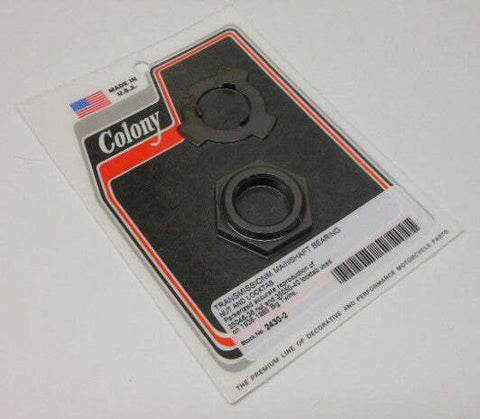 COLONY MACHINE TRANSMISSION MAIN SHAFT NUT BIG TWIN 36-85 2430-2