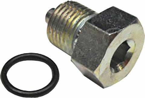 COLONY MACHINE TRANS DRAIN PLUG ZINC STOCK BIG TWIN 00-UP 2297-1