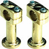 PAUGHCO POST STYLE RISERS BRASS 3