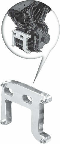 PAUGHCO TWIN CAM ENGINE ADAPTER PLATE 99-06 TC TO EVO FRAME 741TC