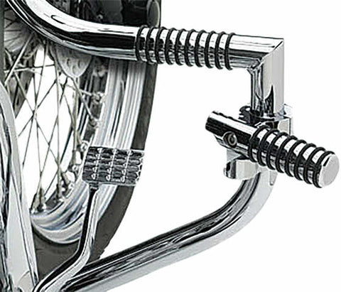 LINDBY CLAMP-ON PEGS CHR W/ 3 WIDE O-RINGS 815