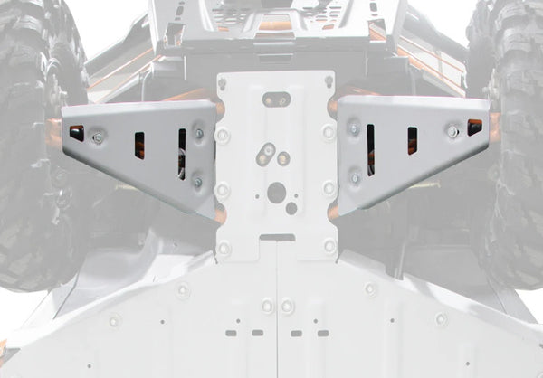 RIVAL POWERSPORTS USA FRONT A-ARM GUARDS ALLOY POL 24.7448.2-8