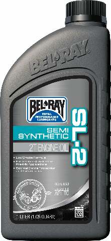 BEL-RAY SL-2 SEMI-SYNTHETIC 2T ENGINE OIL 1L 99460-B1LW