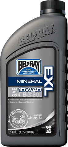 BEL-RAY EXL MINERAL 4T ENGINE OIL 10W-40 1L 99090-B1LW