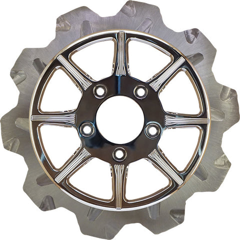 LYNDALL BRAKES HIGH CARBON STEEL PHOENIX REAR ROTOR CHROME 11.5