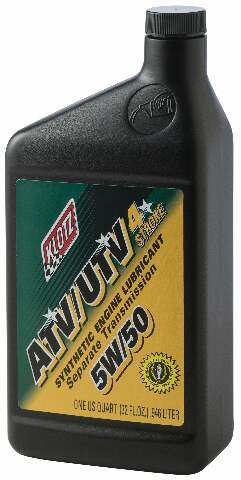 KLOTZ ATV/UTV SYNTHETIC ENGINE LUBRICANT 5W-50 32 OZ ATVUTV-550