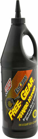 KLOTZ ESTORLIN FREE-GEAR HYPOID DIFFERENTIAL LUBE 75W-80 32OZ KE-975