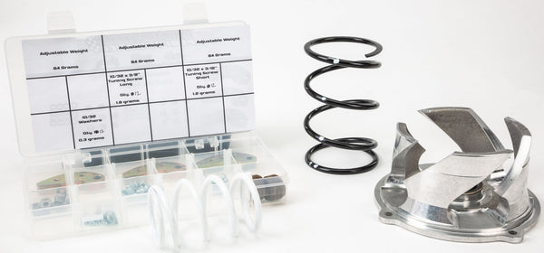 STRAIGHTLINE CLUTCH KIT WITH ADJ WEIGHTS POL 6K+ STK PIPE 123-157