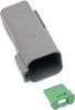 NAMZ CUSTOM CYCLE PRODUCTS 6-WIRE GREY DEUTSCH RCPTCL & WDGLCK HD# 72126-94GY DR-6G