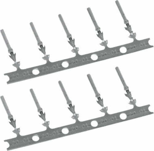 NAMZ CUSTOM CYCLE PRODUCTS DEUTSCH DTM STAMPED SOCKETS 100-PK HD# 74191-98 MDP-SOCKETS