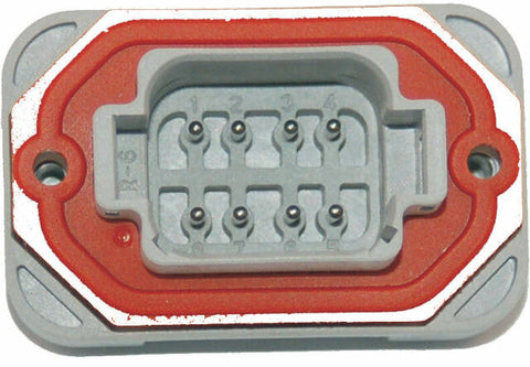 NAMZ CUSTOM CYCLE PRODUCTS DEUTSCH DT SERIES 8-PIN HEADER DTH-08