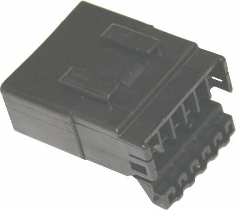 NAMZ CUSTOM CYCLE PRODUCTS AMP 6-WIRE CAP HOUSING MULTILOCK HD# 73106-96BK NA-174930-2