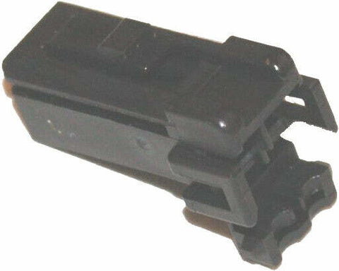 NAMZ CUSTOM CYCLE PRODUCTS AMP 2-WIRE PLUG HOUSING MULTILOCK HD# 73152-96BK NA-174463-2