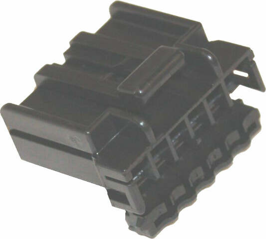 NAMZ CUSTOM CYCLE PRODUCTS AMP 6-WIRE PLUG HOUSING MULTILOCK HD# 73156-96BK NA-174923-2