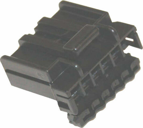 NAMZ CUSTOM CYCLE PRODUCTS AMP 6-WIRE PLUG HOUSING MULTILOCK HD# 73156-96BK NA-174923-2