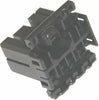 NAMZ CUSTOM CYCLE PRODUCTS AMP 8-WIRE PLUG HOUSING MULTILOCK HD# 73158-96BK NA-173850-2