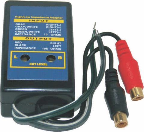 NAMZ CUSTOM CYCLE PRODUCTS AMP POWER HI/LO CONVERTER CHANGES SPEAKER LEVEL OUTPUT NAP-HLC