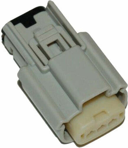 NAMZ CUSTOM CYCLE PRODUCTS 3-PIN FEMALE CONNECTOR GREY HD72514-07GY FL MODELS 07-UP NM-33471-0302