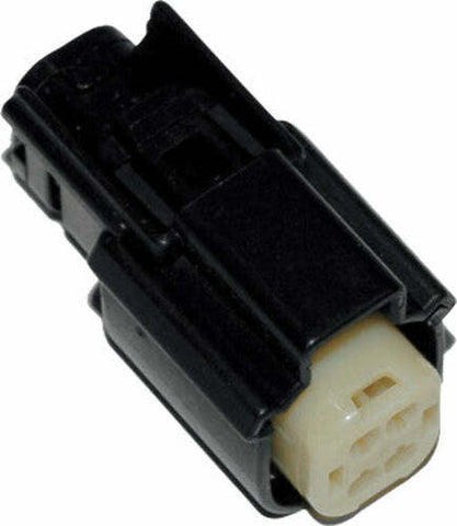 NAMZ CUSTOM CYCLE PRODUCTS 4-PIN FEMALE CONNECTOR BLACK HD 72177-07BK 07-UP NM-33472-4001