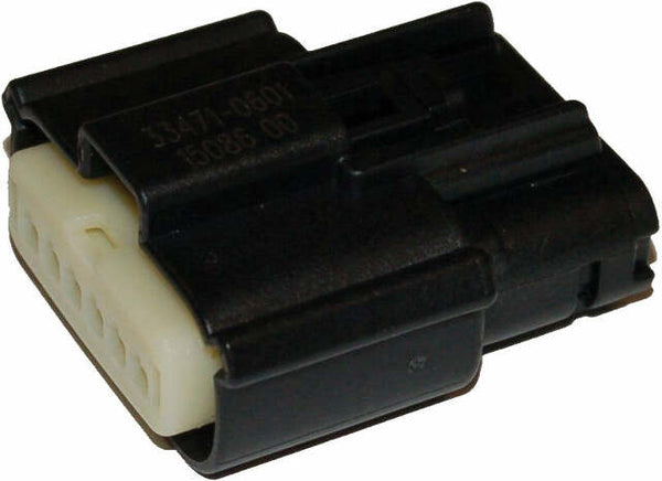 NAMZ CUSTOM CYCLE PRODUCTS MLX 6-PIN FEM CONN BLK THRTTL CNTRL ACTTR HD72483-08BK NM-33471-0601