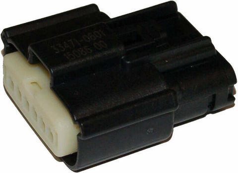 NAMZ CUSTOM CYCLE PRODUCTS MLX 6-PIN FEM CONN BLK THRTTL CNTRL ACTTR HD72483-08BK NM-33471-0601