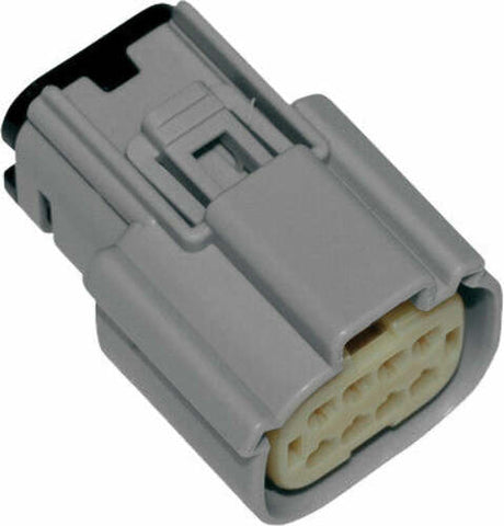 NAMZ CUSTOM CYCLE PRODUCTS MLX 8-PIN FEM CONN GREY MAIN HRNSS HD72469-07GY XL/FX/FLH NM-33472-0802