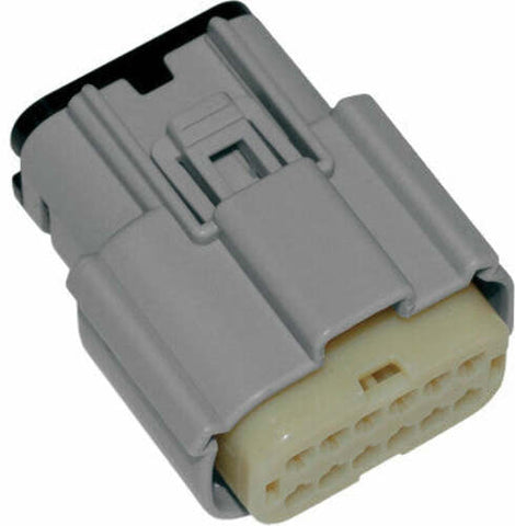 NAMZ CUSTOM CYCLE PRODUCTS MLX 12-PIN FEM CONN BLACK MAIN HARNESS HD 72489-07GY GLIDE NM-33472-1202