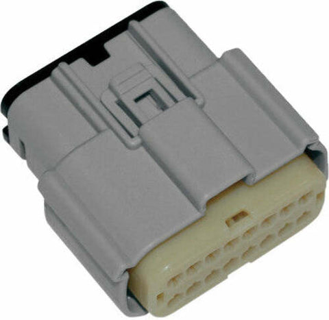 NAMZ CUSTOM CYCLE PRODUCTS MLX 16-PIN FEM CONN GREY MAIN HARNESS HD 72491-07GY GLIDE NM-33472-1602