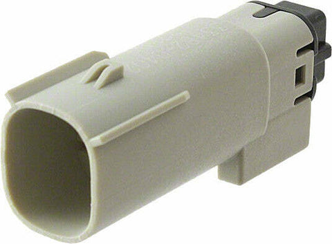 NAMZ CUSTOM CYCLE PRODUCTS 4-PIN MALE CONNECTOR GREY HD 72415-07GY 07-UP NM-33482-4002