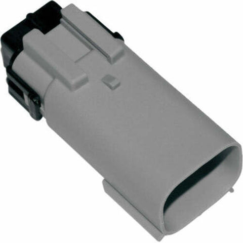 NAMZ CUSTOM CYCLE PRODUCTS MLX 8-PIN MALE CONN GREY LEFT HBAR CONTROL HD 72447-07GY NM-33482-0802
