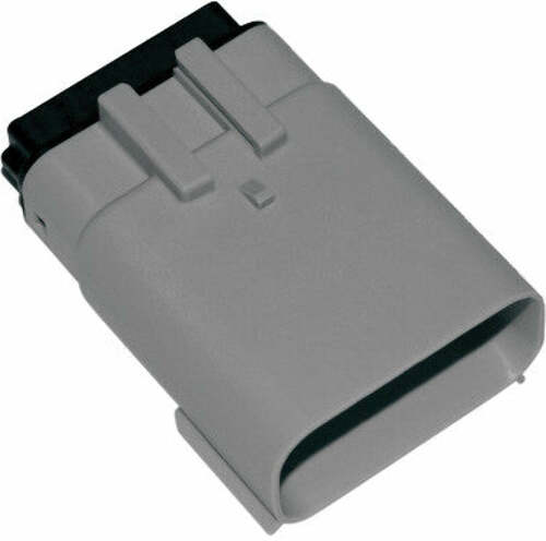NAMZ CUSTOM CYCLE PRODUCTS 16-PIN MALE CONNECTOR GRY LEFT HBAR CONTROL HD 72492-07GY NM-33482-1602