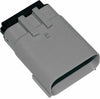 NAMZ CUSTOM CYCLE PRODUCTS 16-PIN MALE CONNECTOR GRY LEFT HBAR CONTROL HD 72492-07GY NM-33482-1602