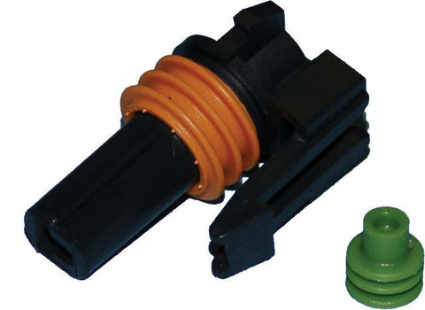 NAMZ CUSTOM CYCLE PRODUCTS DELPHI-PACKARD WEATHERPACK 1-WIRE FEMALE CONNECTOR NDP-38061