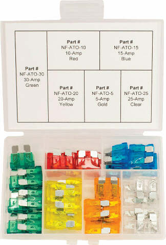 NAMZ CUSTOM CYCLE PRODUCTS ASSORTED ATO FUSE KIT 40PC NF-ATO-KIT
